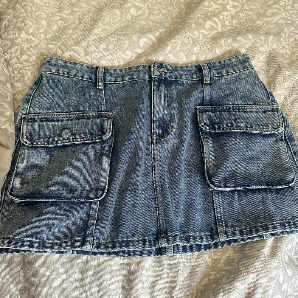 Lush Jean skirt